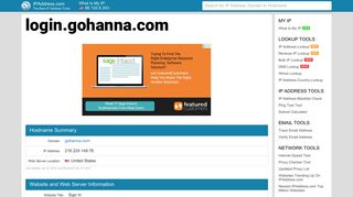
                            3. Gohanna - Sign In - Gohanna Email Login