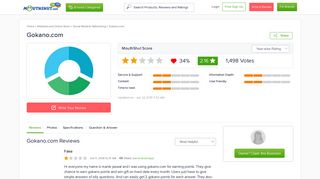 GOKANO.COM - Reviews | online | Ratings | Free - Gokano Portal Page