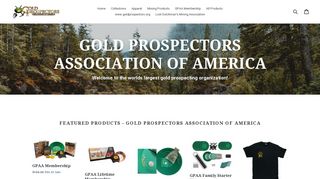 
                            2. Gold Prospectors Association of America - Online Store - Gpaa Login