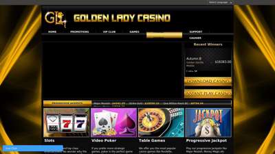 Golden Lady Casino - Play Online Casino Games and Get $15 ...