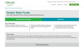 
                            8. Golden State Foods uses UltiPro Benefits Prime to Handle ... - Https Gsf Ultipro Com Login