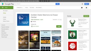 
                            10. Golden State Warriors & Chase Center - Apps on Google Play - My Warriors Account Portal