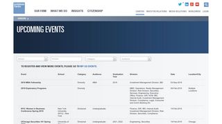 
                            4. Goldman Sachs Careers | Events - Goldman Sachs Events Portal