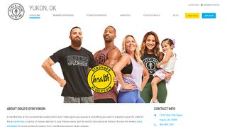 
Gold's Gym Yukon in Yukon OK  

