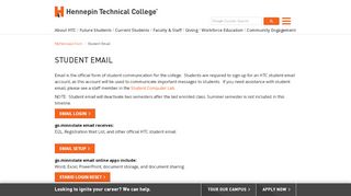 go.minnstate.edu - Hennepin Technical College | - D2l Brightspace Portal For Hennepin Technical College