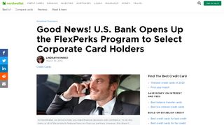 
                            7. Good News! U.S. Bank Opens Up the FlexPerks Program to ... - Flexperks Corporate Portal