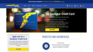 
                            6. Goodyear Credit Card | Goodyear Tires - Exclusive Tyres Login
