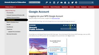 
                            4. Google Account - Newark Board of Education - Nps Google Docs Portal