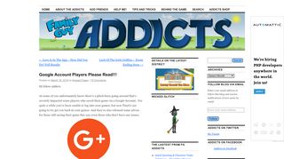 
                            5. Google Account Players Please Read!!! | Family Guy Addicts - Family Guy Quest For Stuff Portal