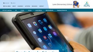 
                            3. Google Apps for Education | Lane Elementary School - Google Apps For Education Fcps Portal