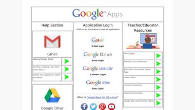 Google Apps Start Page