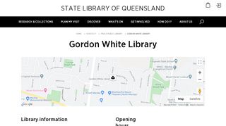 
                            3. Gordon White Library | State Library Of Queensland - Mackay Regional Library Portal