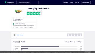 
                            5. GoSkippy Insurance Reviews | Read Customer Service Reviews of ... - Go Skippy My Portal