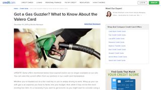 
Got a Gas Guzzler? What to Know About the Valero Card  
