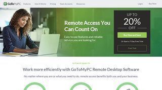 
                            4. GoToMyPC Remote Access - Remote Desktop Software for ... - My Pc To Go Portal