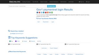 
                            9. Gov1 paymentnet login Results For Websites Listing - SiteLinks.Info - Https Gov1 Paymentnet Com Portal Aspx