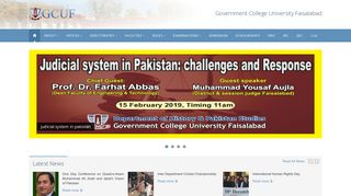 
                            2. Government College University Faisalabad: GCUF - Gcuf Student Portal