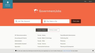 
                            8. GovernmentJobs | City, State, Federal & Public Sector Jobs - Nationwide Careers Portal