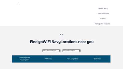 goWiFi Navy  Wi-Fi Connections on Navy Bases Across The Globe