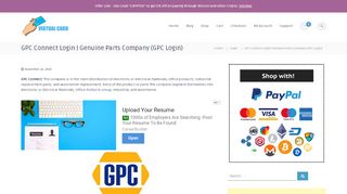
                            5. GPC Connect Login | Genuine Parts Company (GPC Login) - Genpt Com Login