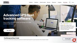 
GPS Fleet Tracking Software System | Verizon Connect  
