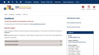 
                            8. Gradebook / Gradebook - Plano ISD - Pinnacle Online Gradebook Portal