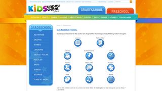 
                            4. Gradeschool - Kids Sunday School - Kidssundayschool Com Portal