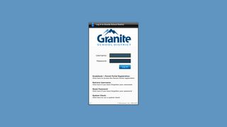 
Granite Portal - Granite School District
