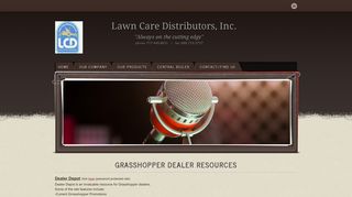 
                            5. Grasshopper Dealer Resources - LCD Website - Lawn Care Distributors - Grasshopper Dealer Portal