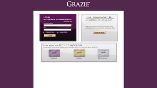 
                            3. Grazie Member Log In | The Venetian® and The Palazzo® Las Vegas - Venetian Portal