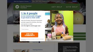 
Greater Cleveland Food Bank Programs
