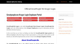 
                            6. Greatpeople.Me Kroger Login Employee Portal 🤑Guide - Kroger Sign In Portal