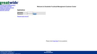 
                            5. Greatwide Truckload Management - Greatwide Driver Portal