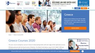 Greece: Get Into UK Medical School - The Medic Portal - Event Medics Portal