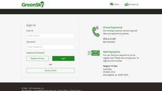 
GreenSky Online Payments | Home  
