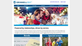 
                            5. Grinnell Specialty Agency - Grinnell Mutual Insurance Agent Portal