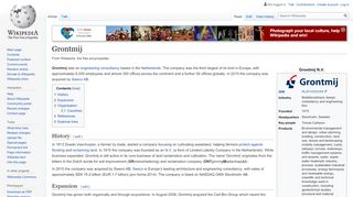 
                            2. Grontmij - Wikipedia - Grontmij Portal