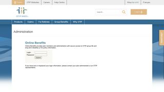 
                            7. Group benefits administration | OTIP RAEO - OTIP.com - Otip Member Portal Site