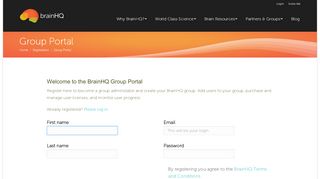 
                            2. Group Portal - BrainHQ from Posit Science - Brainhq Portal
