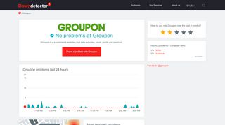 
                            5. Groupon down? Current outages and problems | Downdetector - Groupon Portal Problems