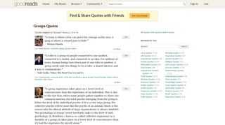 
                            5. Groups Quotes (58 quotes) - Goodreads - Gaggle Grps Portal