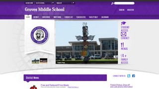 
                            8. Groves Middle School / Homepage - Port Neches-Groves ISD - Pngisd Skyward Portal