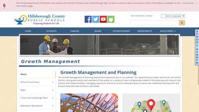 Growth Management - Hillsborough County Public Schools