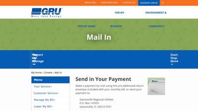 GRU > My Home > Content > Mail In