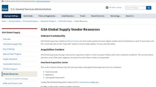 
                            5. GSA Global Supply Vendor Resources | GSA - Gsa Oms Vendor Portal