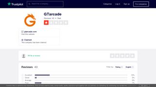
                            7. GTarcade Reviews | Read Customer Service Reviews of ... - Gt Arcade Portal