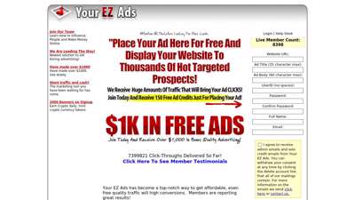 
                            2. Guaranteed Web Traffic, Text Ads, Banner Ads, Solo Ads ...