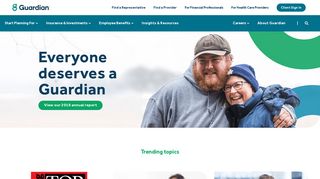 
                            4. Guardian Insurance | Everyone Deserves a Guardian - Guardian Anytime Employer Portal