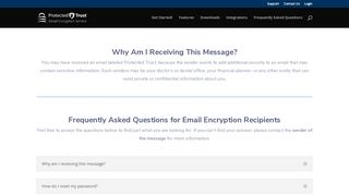 
Guest – Protected Trust Email Encryption  
