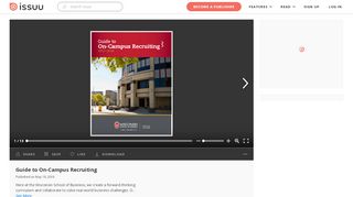 
                            6. Guide to On-Campus Recruiting by University of Wisconsin ... - Buckynet Portal
